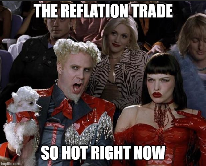 The Reflation Trade. So Hot Right Now.